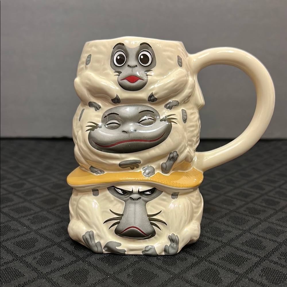 Disney Raya and The Last Dragon Movie Ongis Monkey Totem Ceramic Mug